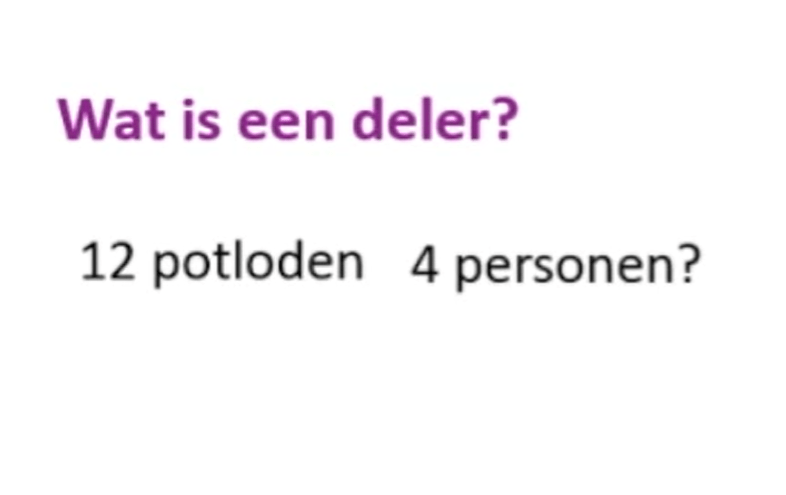 Delers en veelvouden 2