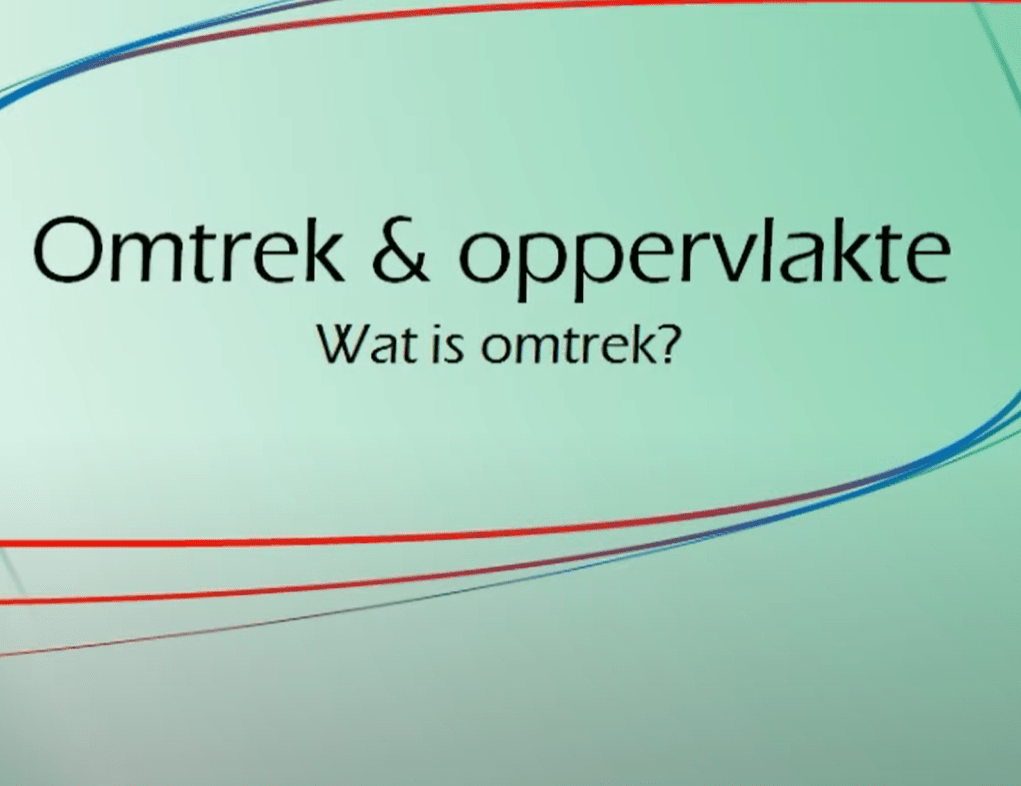 Wat is omtrek?