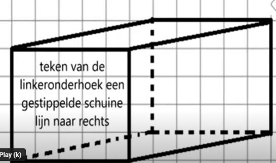 Kubus en balk tekenen 2