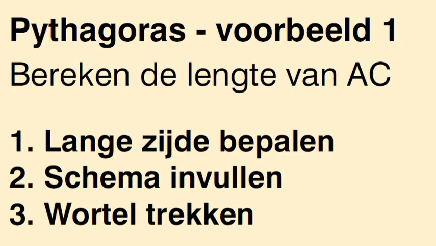 Inleiding Pythagoras