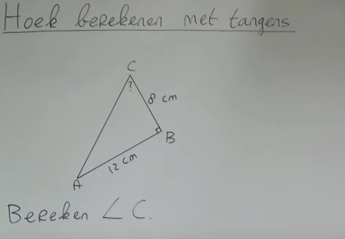 Hoeken berekenen met SOS CAS TOA 3