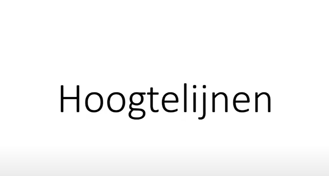 Hoogtelijnen
