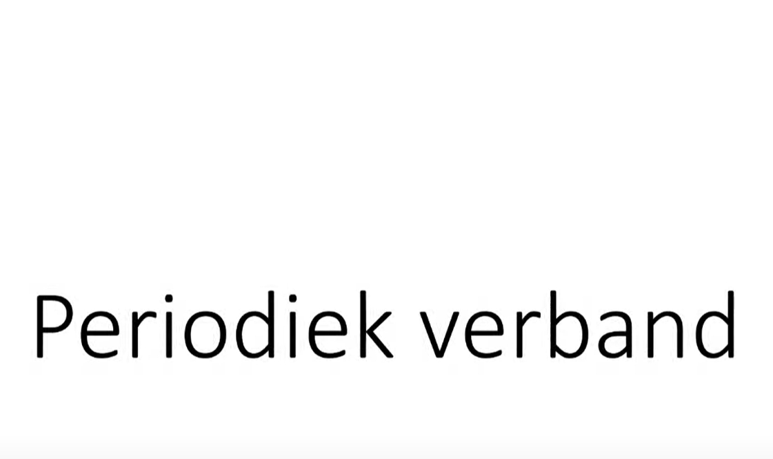 Periodieke grafieken 1