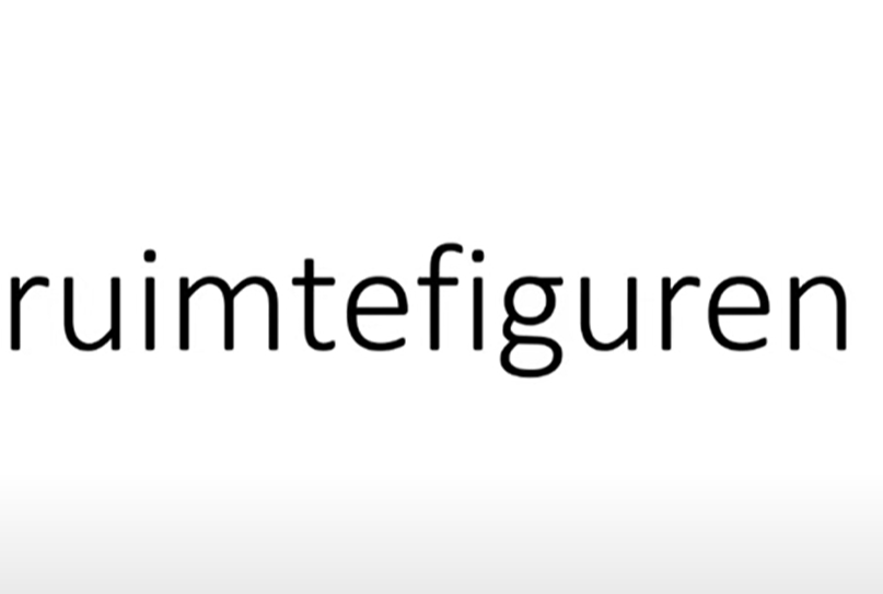 Namen en eigenschappen ruimtefiguren
