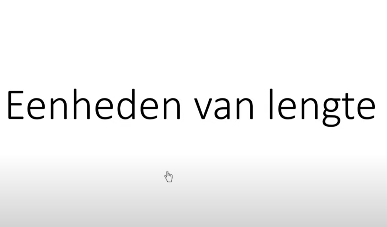 Eenheden van lengte omrekenen