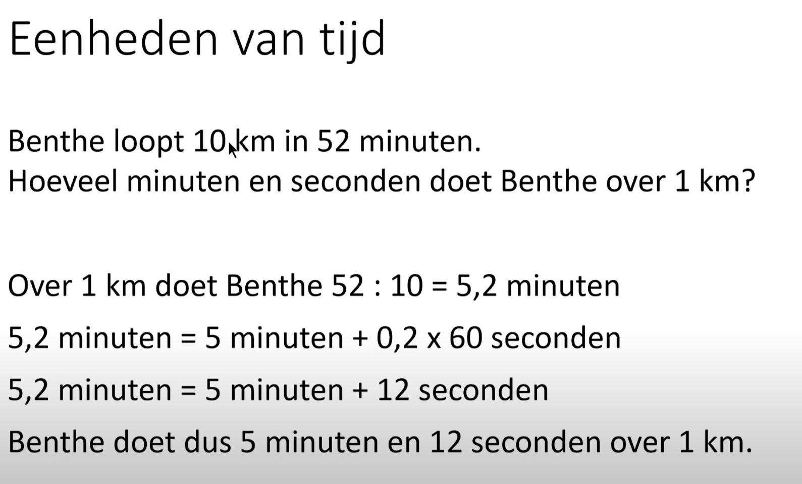 Eenheden van tijd